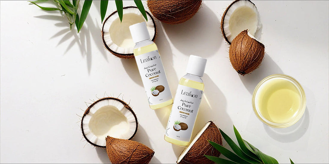 Leafoon Pure Coconut Oil – Natural Hair & Skin Care in Pakistan