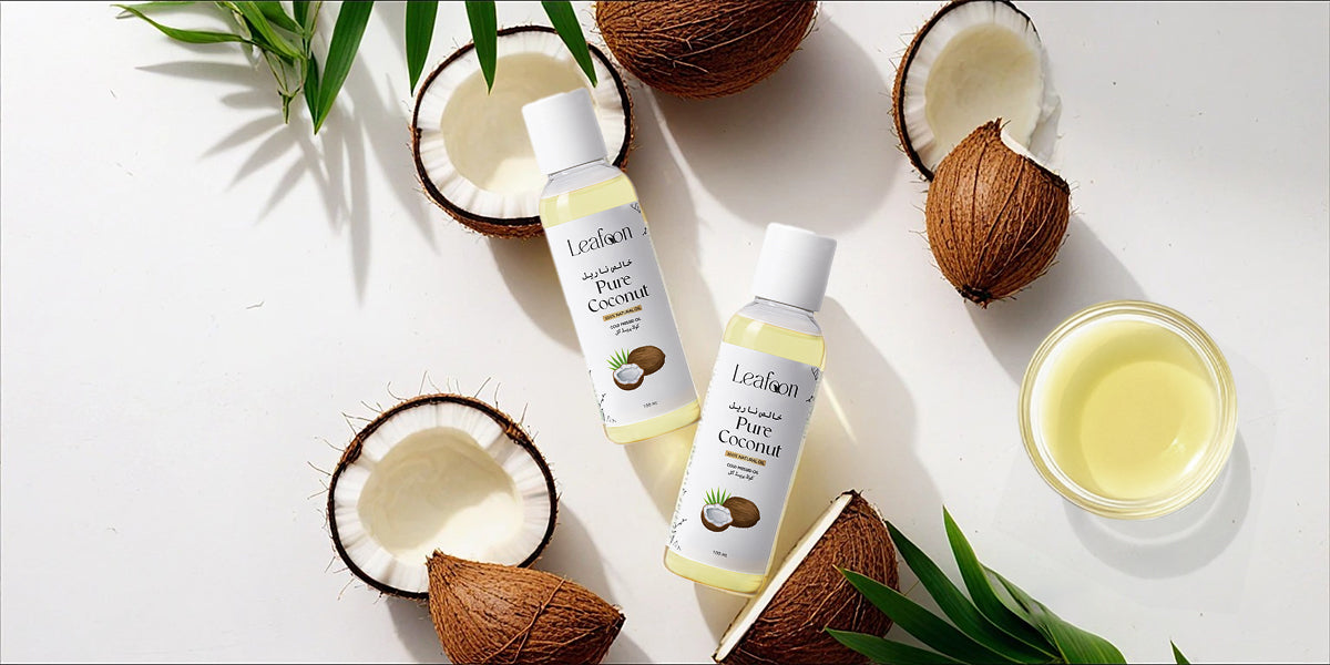 Leafoon Pure Coconut Oil – Natural Hair & Skin Care in Pakistan